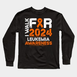 Leukemia Awareness 2024 Walk Long Sleeve T-Shirt